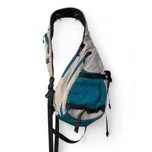 Patagonia Atom Crossbody Sling Bag 8L Teal and Green size 9"x13”